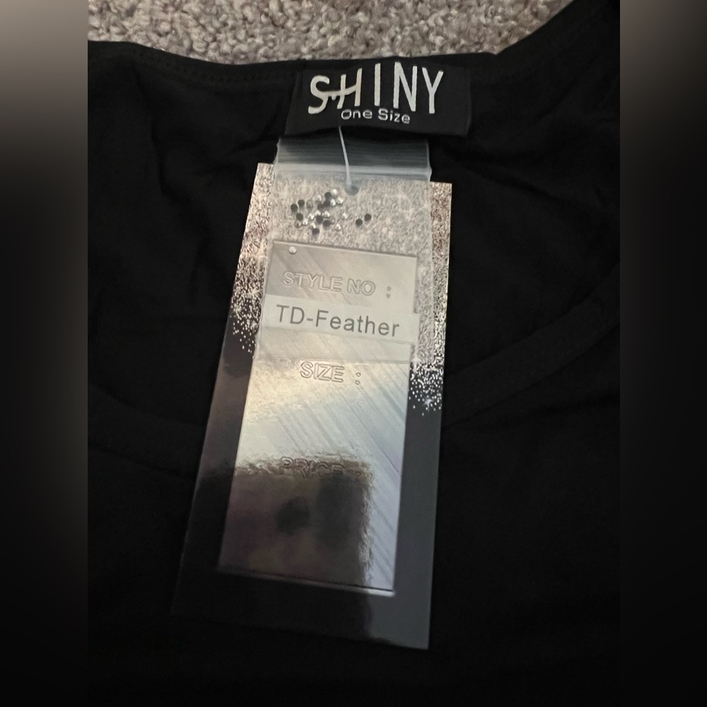 NWT  Dress/Shirt w/ Rhinestones, One Size - Picture 6 of 9